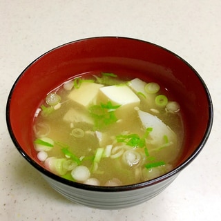 すり身の味噌汁(富山の郷土料理)